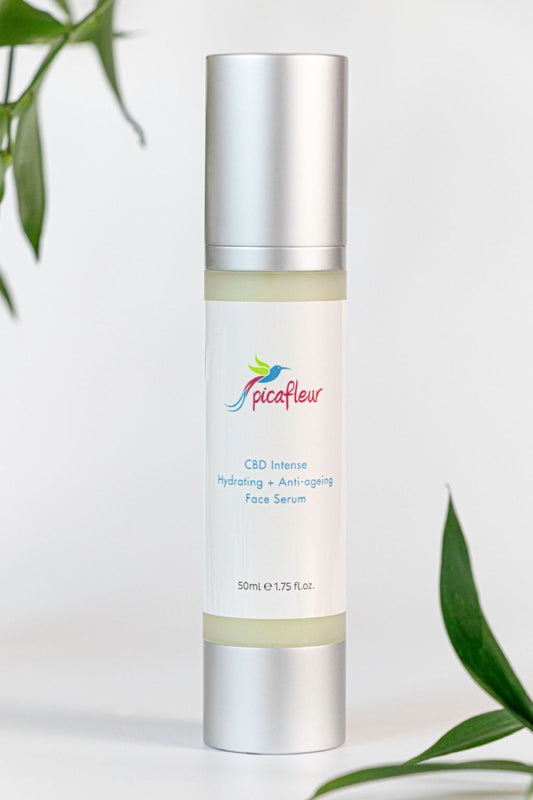 CBD Face Serum for antiaging and hydration